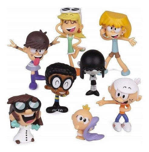 Figuras De Acción De Lincoln Clyde De The Loud House, Anime