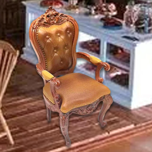Silla De Muñeca Para Decorar Tu Hogar, Diseño Amarillo