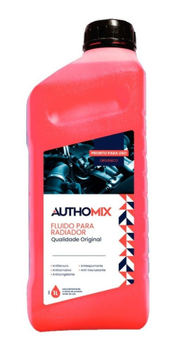 Aditivo Rosa Diluído Authomix Fiat Uno