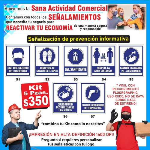 Señaletica De Prevención Sanitaria