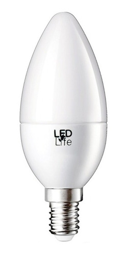 Lampara Led Tipo Vela 5w E14 Calid Led Life Lh1825