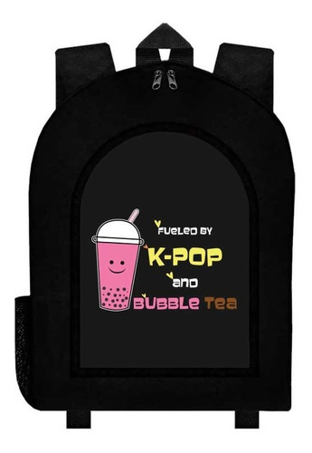 Mochila Negra Kpop A10