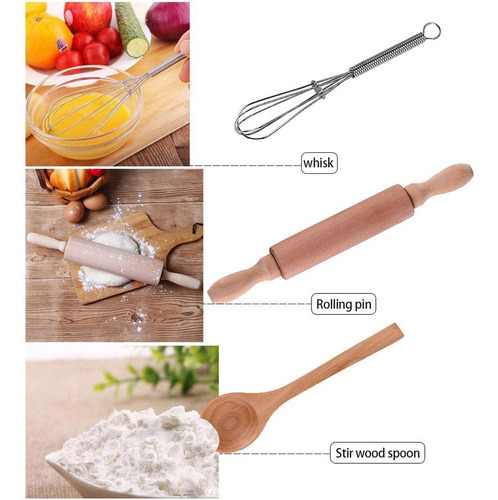 Set De Chef L Kids: Juguetes De Rol Para Cocinar Y Hornear E