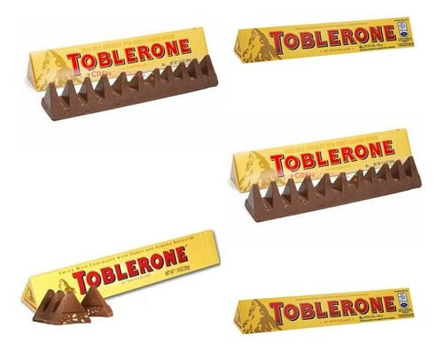 Barra De Chocolate Toblerone Ao Leite 100g