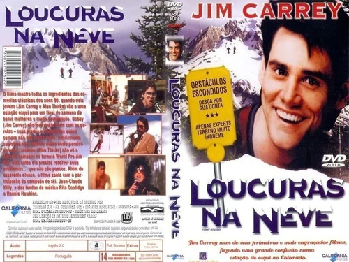 Dvd Loucuras Na Neve (1983) - Jim Carrey - Original Lacrado