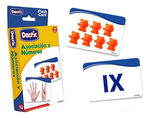 Flash Card Asociación Y Números 