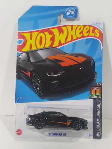 Hot Wheels 18 Copo Camaro 32/250 Ed-2024 Usa C-19 Negro