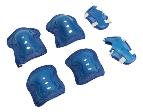 Rodilleras Y Coderas Blue Kids, Esponjas Suaves Para Patinaj