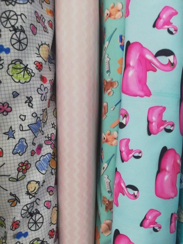 Telas Antifluídos Estampadas Finas Uniformes Delantales