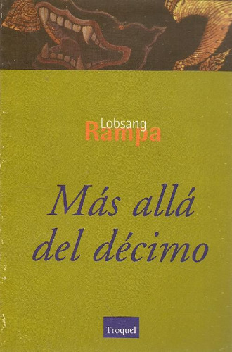 Libro Más Allá Del Décimo De Lobsang Rampa