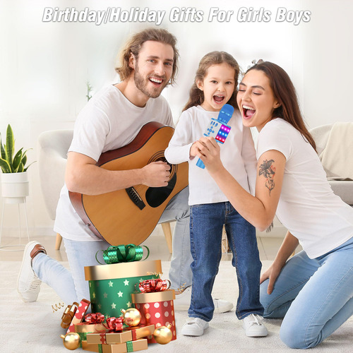 Karaoke Microphone Bonaok Q78 Bluetooth Wireless For Kids