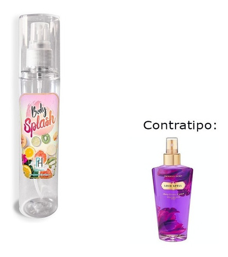 Imagen 1 de 6 de Body Splash Contratipo Love Spell