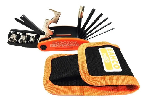 Imagen 3 de 8 de Kit Bahco Multifunción Para Bicicleta (bke850901)