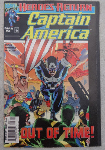 Captain America Nº 3 - Vol. 3 - Heroes Return - Namor - 1998