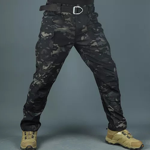 Pantalones Tácticos Militares Para Exteriores Con Forro Pola