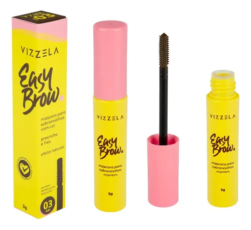 comprar Máscara Para Sobrancelhas Com Cor Easy Brow Vizzela