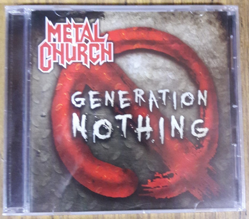 Metal Church Generation Nothing Cd