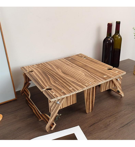 Mesa Plegable 2 En 1 Vesly, Cesta De Picnic Fácil De Instala