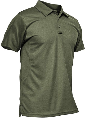 Polo Para Hombre Camisa Táctica De Rendimiento De Secado Ráp