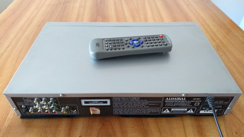 Reproductor De Dvd Admiral Ad-631