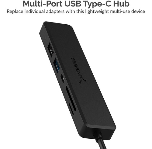 Imagen 3 de 8 de Hub Usb-c - 2 Port Usb - Hdmi 4k - Sd/msd - Pd - Pc / Mac