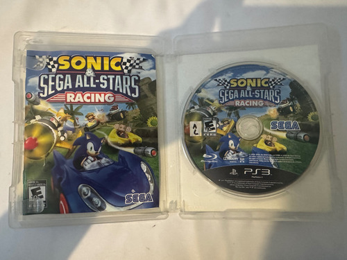 Game Sonic All Stars Racing Playstation 3 Original (Usado)