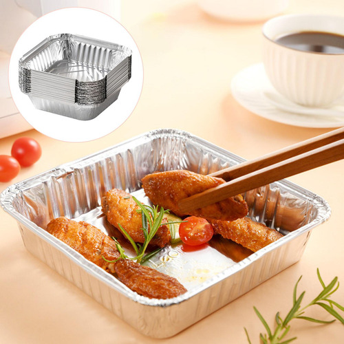 Air Fryer Tin Box Air Fryer Liners Recipientes De 23cm