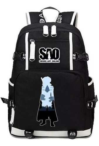 Mochila De Lona Impresa De Anime Sao Sword Art Online