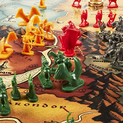 Hasbro Gaming Risk: El Señor De Los Anillos Trilogía Edición