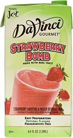 Chorro De Té De Fresa Bomba Smoothie Mix 64 Oz