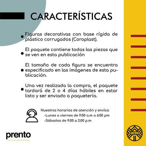 Kit Figuras La Sirenita Bebé 6 Pzas Coroplast + Lona 2x2m