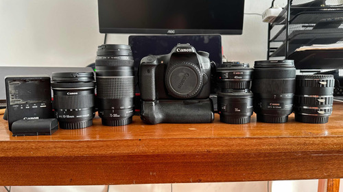 Canon 70d Y Kit De Lentes