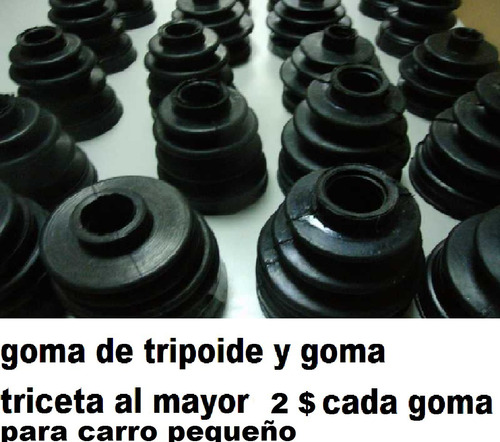 Gomas  Tripoide Y Goma Triceta Al Mayor Todo Los Modelo 2$