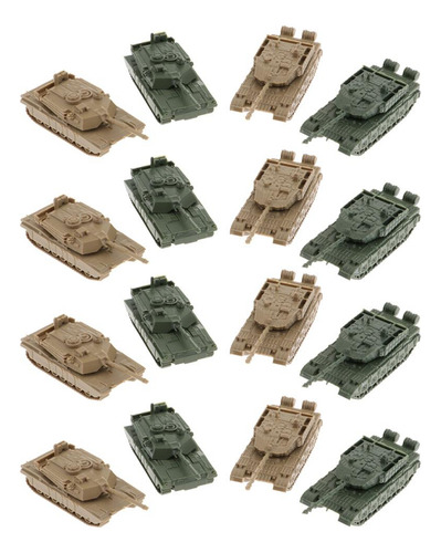 1:144 Modelo Juguetes Para Juegos Santable 16 Unids