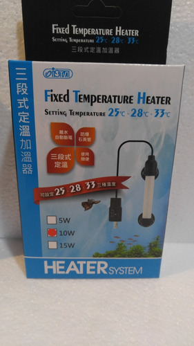 Mini Termostato Calentador 10w Fixed Temperature Heater Ista