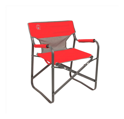 Silla De Camping Coleman Outpost Breeze Tipo Director Rojo