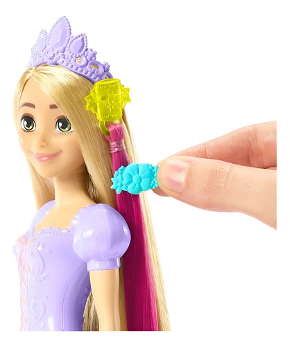 Muñeca Disney Princess Rapunzel Cabello Cuento De Hadas