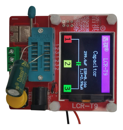 Probador De Transistores Mini Probador De Capacitancia De Tr