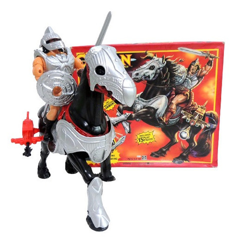 Conan El Barbaro Thunder Battle Stallion Hasbro 6 Madtoyz