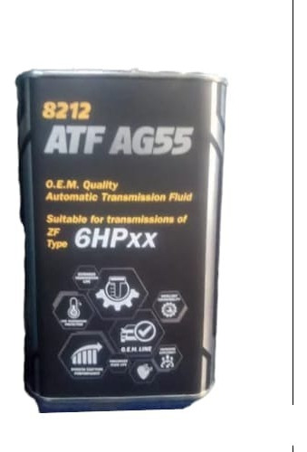 Mannol Atf Ag55 Oem Zf-6hp Full Sintetico 3 Litro Aleman