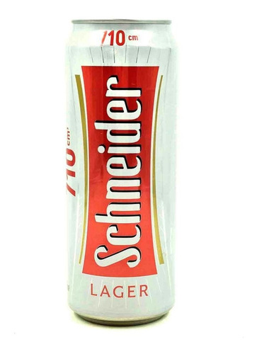 Cerveza Schneider Lata 710 Cc 