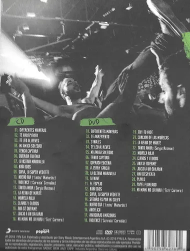 Cd + Dvd Massacre Recuerdos Al Futuro En Obras! Nuevo