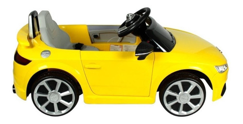 Carro a bateria para crianças Bel Audi TT RS Brink cor amarelo 110V/220V