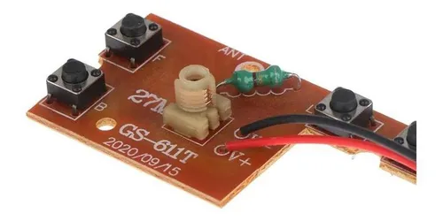 Set Circuito Carro Control Remoto 27mhz Puente H Gs-611t