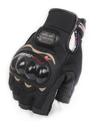 Guantes Moto Pro Biker Pb10 Proteccion Sin Dedo Marelli ®