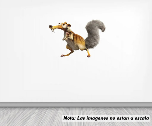 Vinil Sticker Pared 60 Cm. Lado Baby Scrat Modld0074