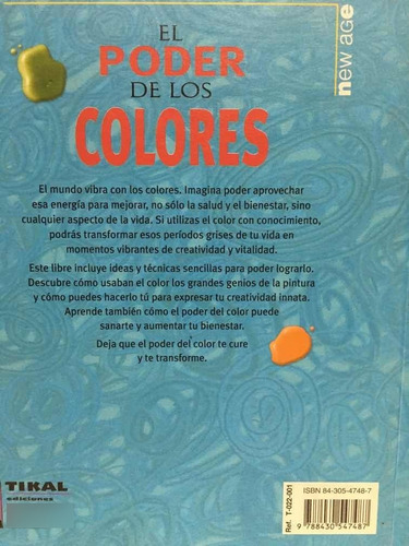 Libro El Poder De Los Colores- Cynthia Blanche