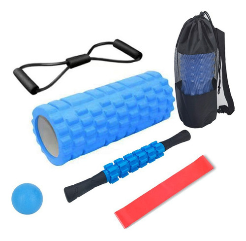 Rodillo Masaje Muscular Foam Roller Espuma Yoga Pilates 6pcs