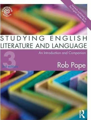 Libro Studying English Literature And Language - Rob Pope