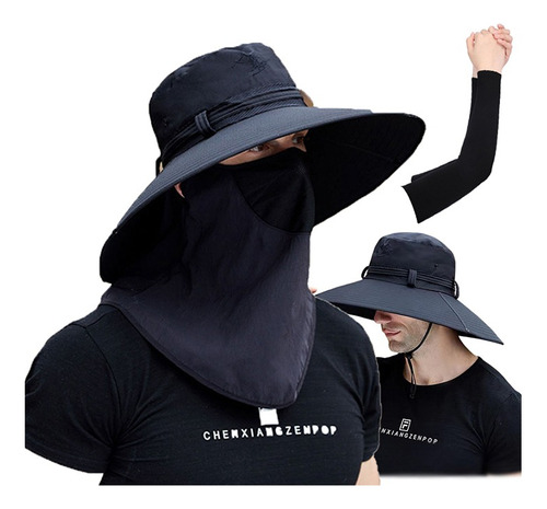 Sombrero Para El Sol Con Uv Protección Para Cuello Y Cara